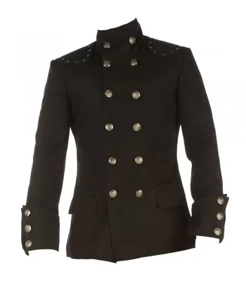 Thinkers Clothing Men's Steampunk Double Breasted Coat