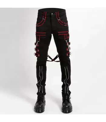 Shop Punk Gothic Checked Pant