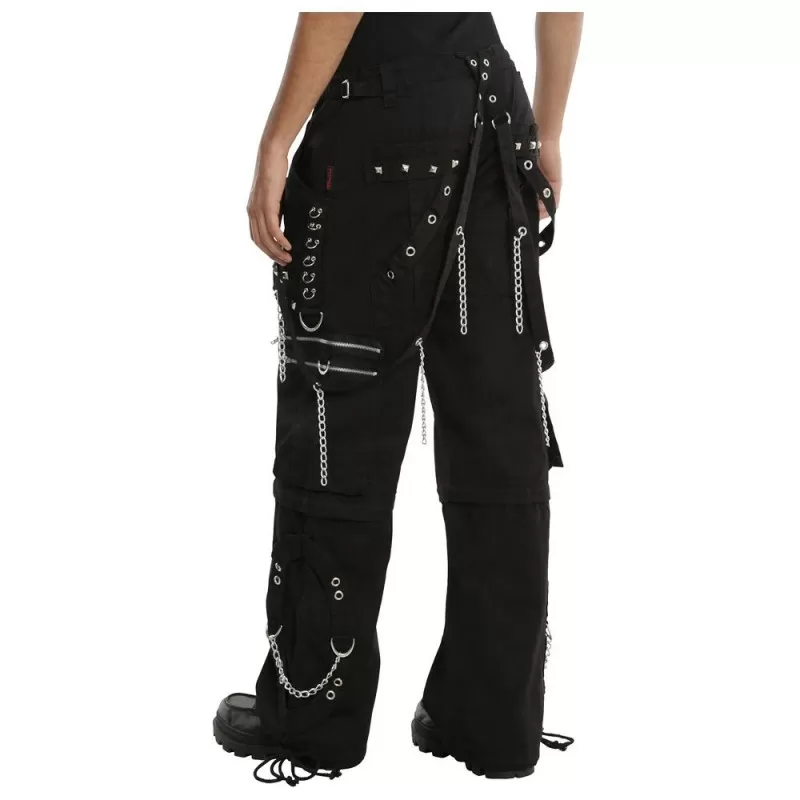men gothic black chain trouser zip off punk pant3 1000x1000