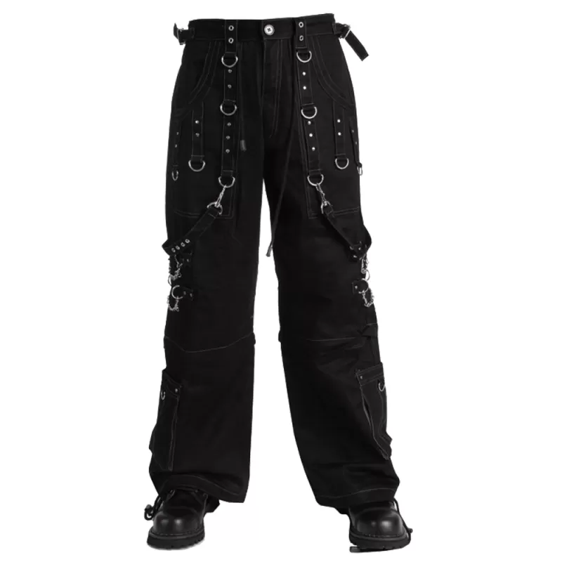 Prime Quality Handmade Gothic Straps Zipper Trousers Punk Rock Studs Metal  & Chain Trouser Tripp Pants , Bondage Trouser, Gothic Trousers - Etsy