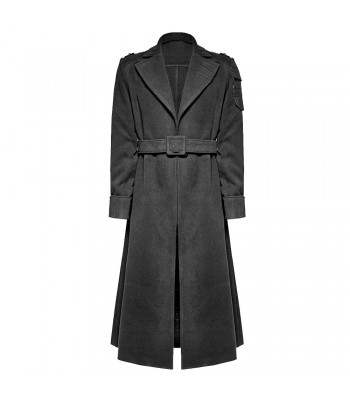 Handmade Military Gothic Coat Military Gothic Alternative Long Coat