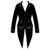 Men Gothic Tailcoat Men Velvet Renaissance Coat VTG-DSC_10055006