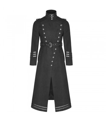 Men Fashion Vintage Coat Cospaly Costume Long Sleeve Coat Military Steampunk Coats