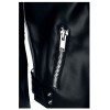 Men Gothic Silver Studded Jacket Brando Biker Leather Jacket Punk Spikes Jacket