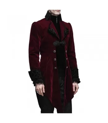 Men Long Coat Hellraiser Dark Goth Coat