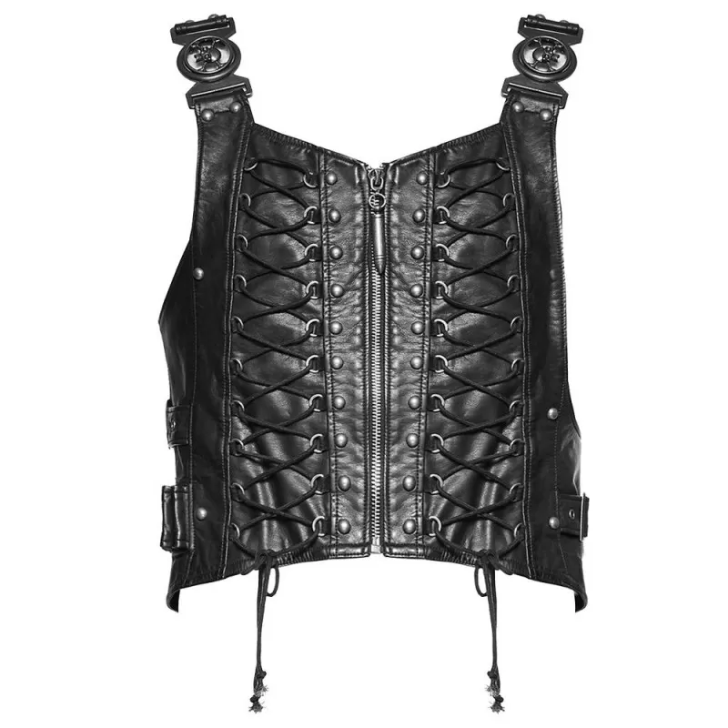 Punk Accessories Leather PU Vest– Punkravestore