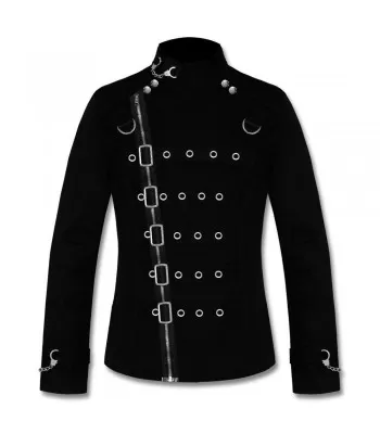 Mens Gothic Jackets  Military, Cosplay, Fetish, EMO, Halloween, Punk  Styles Jackets (2024)
